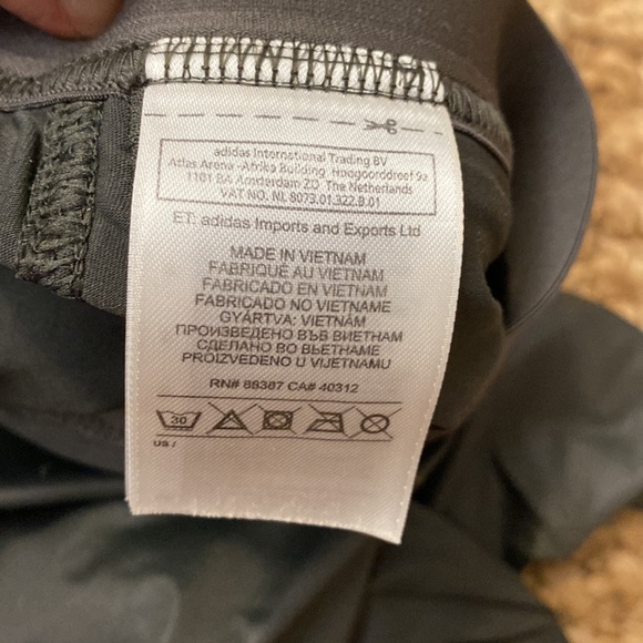 Adidas by STELLA McCartney Leather looking Raven Leggings - Picture 8 of 8